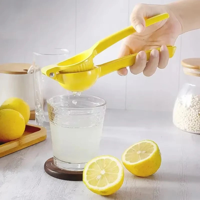 Presse-Citron Manuel en Aluminium – Presse-Agrumes à Levier avec Filtre à Pépins