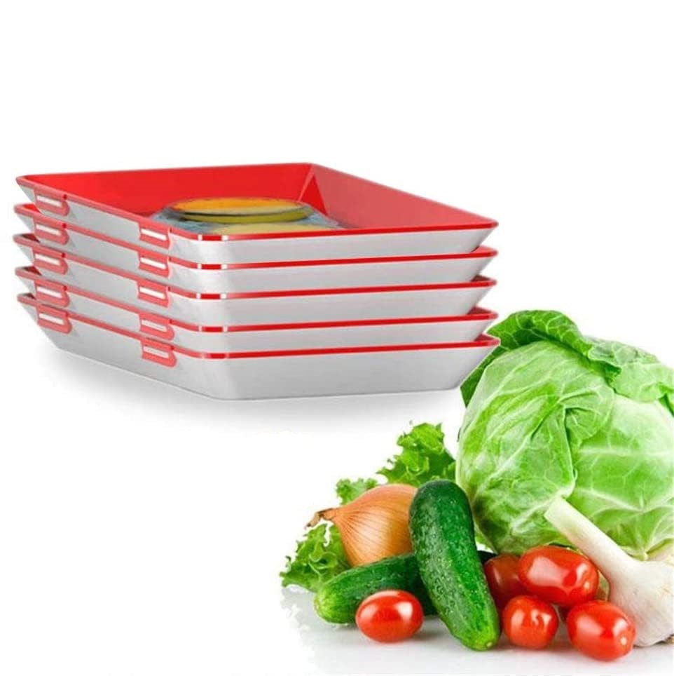 5 Plateaux de conservation réutilisables (dont 1 offert !) far