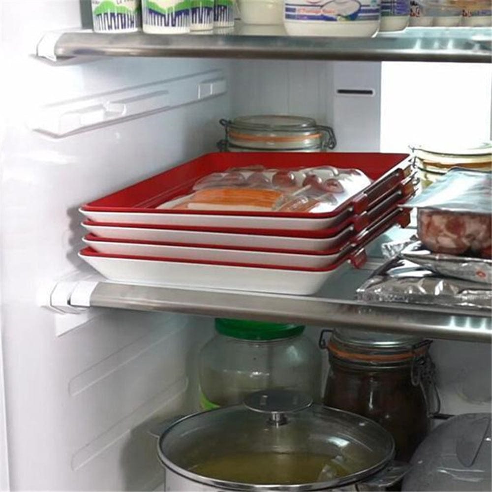 5 Plateaux de conservation réutilisables (dont 1 offert !) far