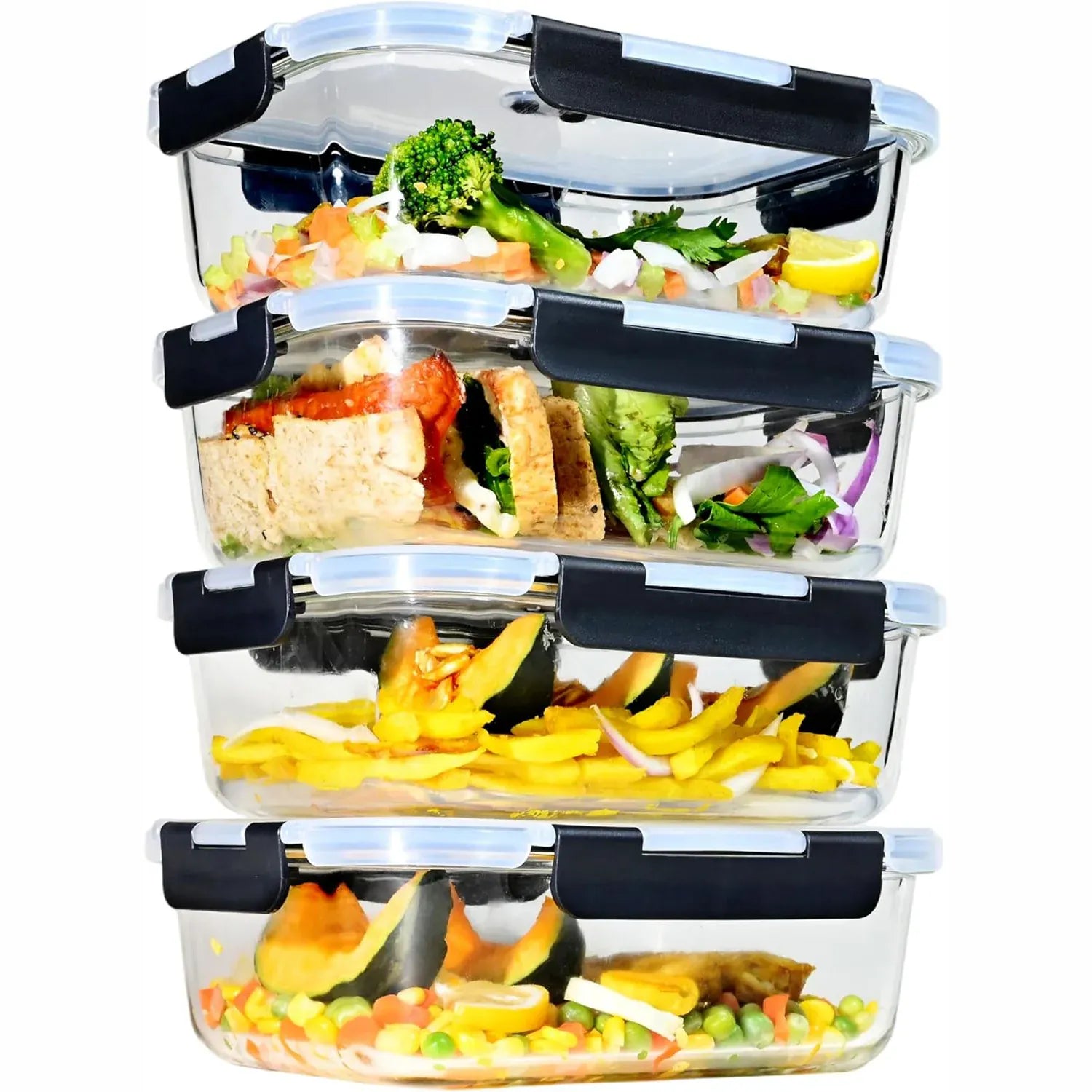 boîte en verre borosilicate pour stocker