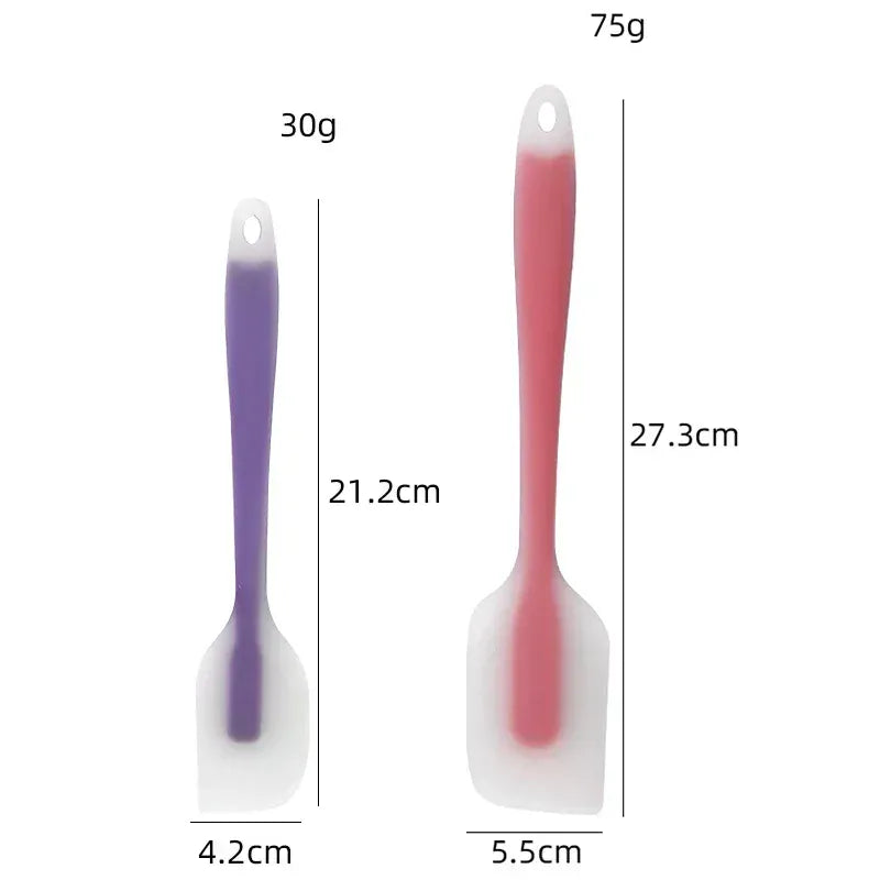 Spatule Silicone Multicolore | Résistante à la Chaleur - 8 pièces spatule en silicone