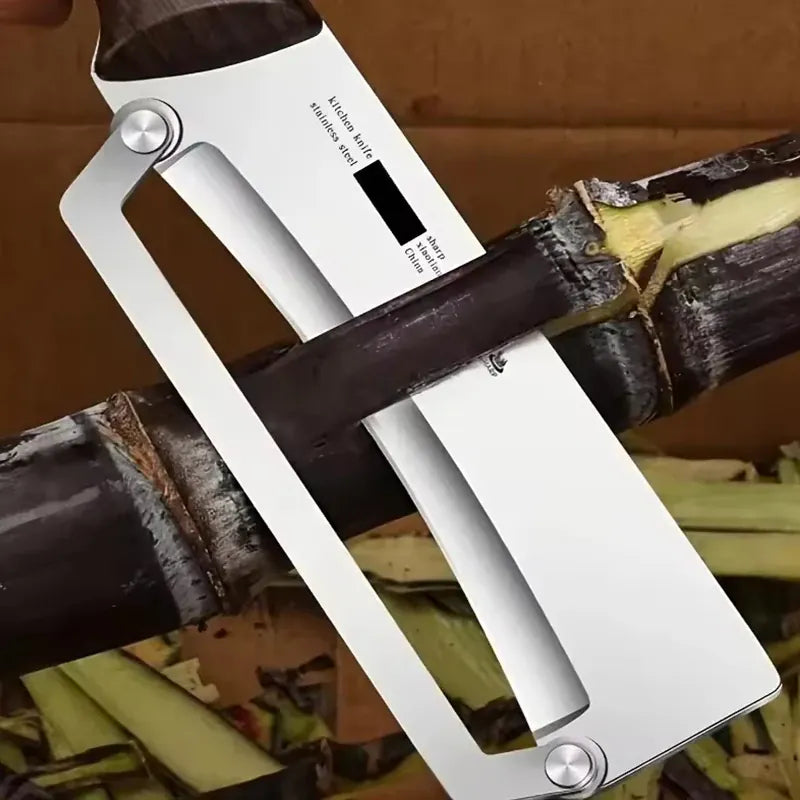 3 Éplucheurs Multi-Fonction Acier Inoxydable avec Poignée en Bois eplucheurs