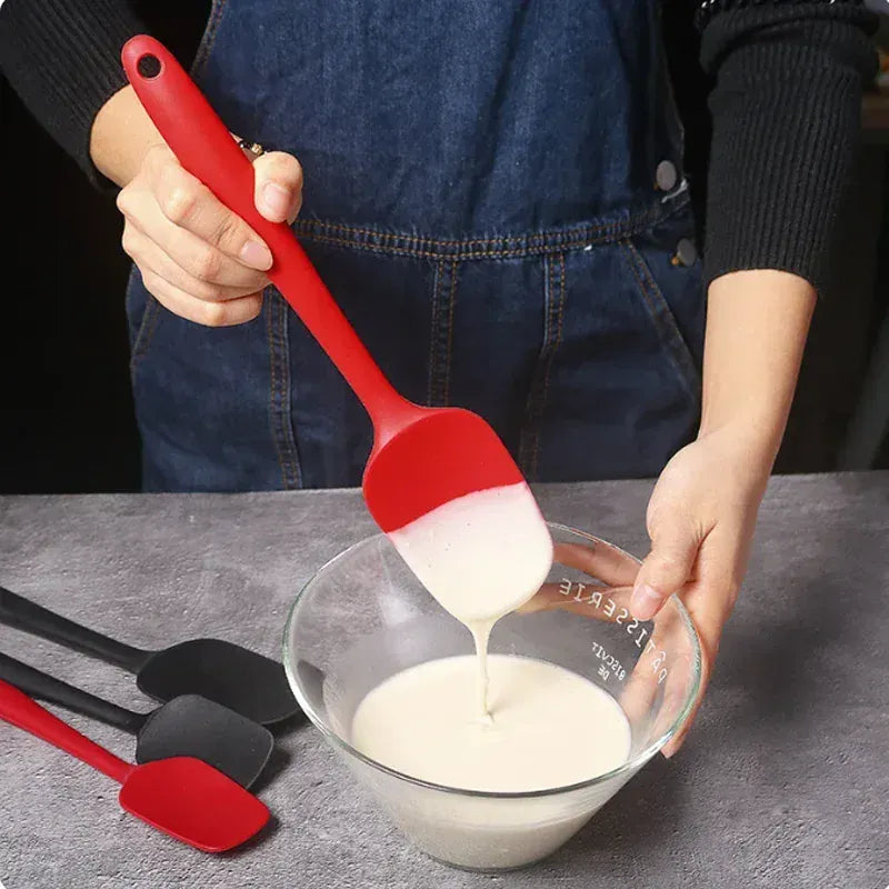 Spatule Silicone 21cm et 27cm Flexible pour Pâtisserie spatule en silicone