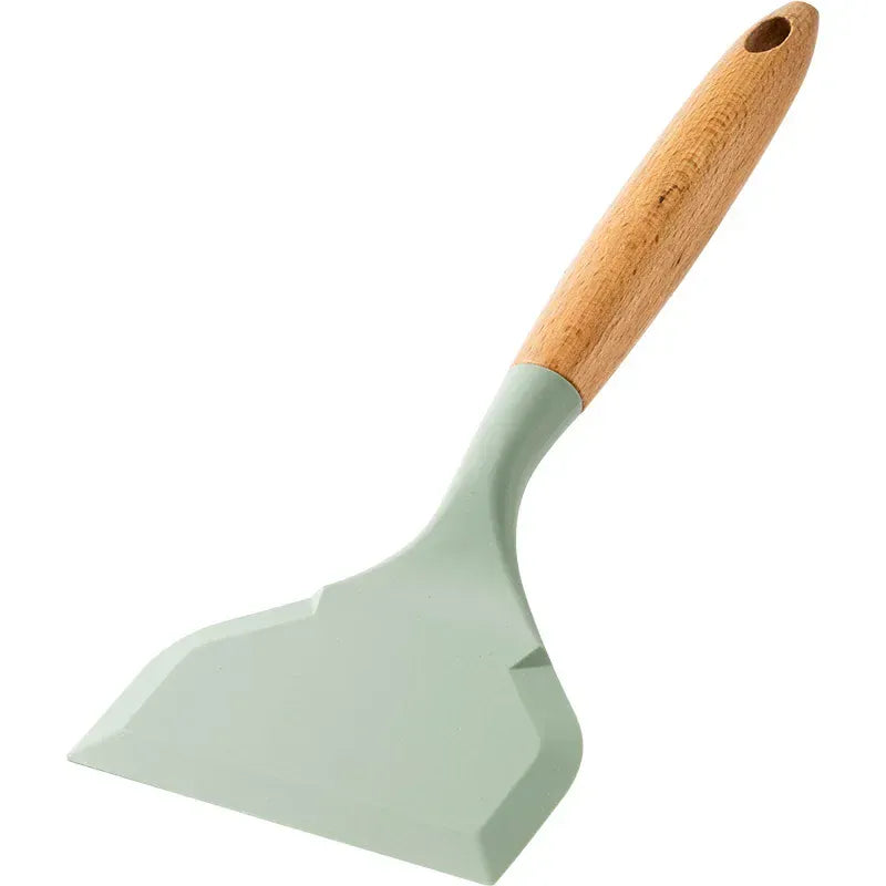 Spatule Silicone Large Résistante à la Chaleur pour Crêpes et Omelettes spatule en silicone