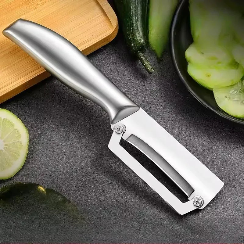 Éplucheur en Inox avec Lame Plate eplucheurs