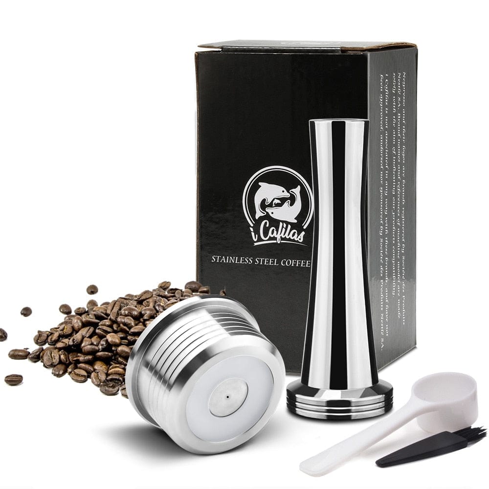 Capsules réutilisables pour Delta Q NDIQ7323, Lavazza EP Mini et AAA 3A-C225 capsule