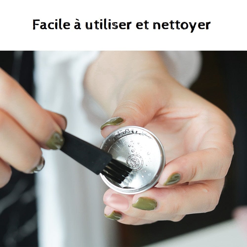 Capsules réutilisables pour Delta Q NDIQ7323, Lavazza EP Mini et AAA 3A-C225 capsule