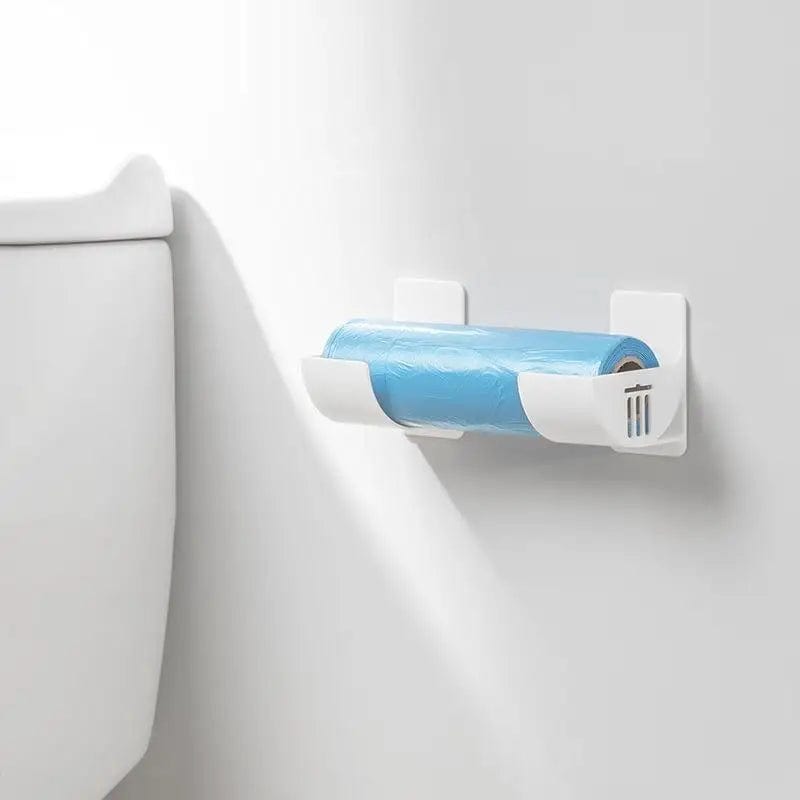 Distributeur de sacs poubelle mural Kitchen Bath en plastique - Lot de 4/2 - Rangement frais pour sacs poubelle