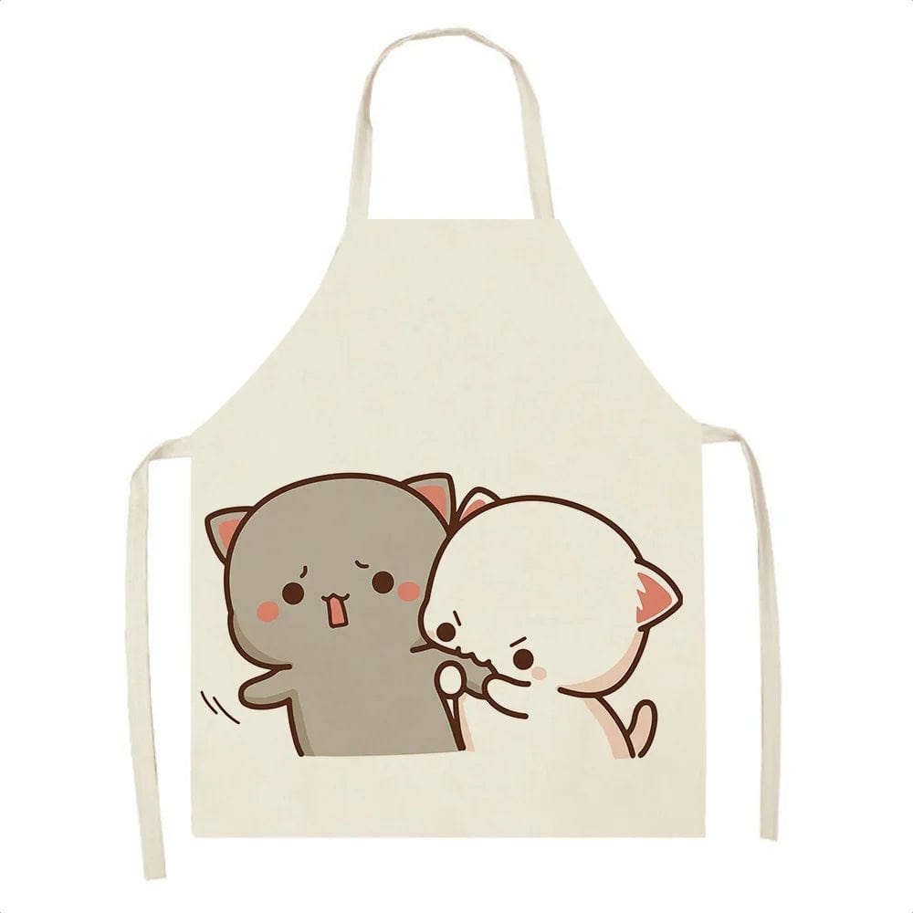 Tablier de Cuisine Kawaï Chats Cartoons Mignons - Taille Enfants tablier