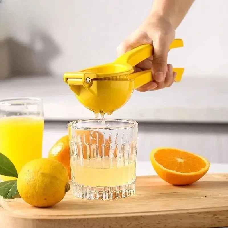 Presse-Citron Manuel en Aluminium – Presse-Agrumes à Levier avec Filtre à Pépins