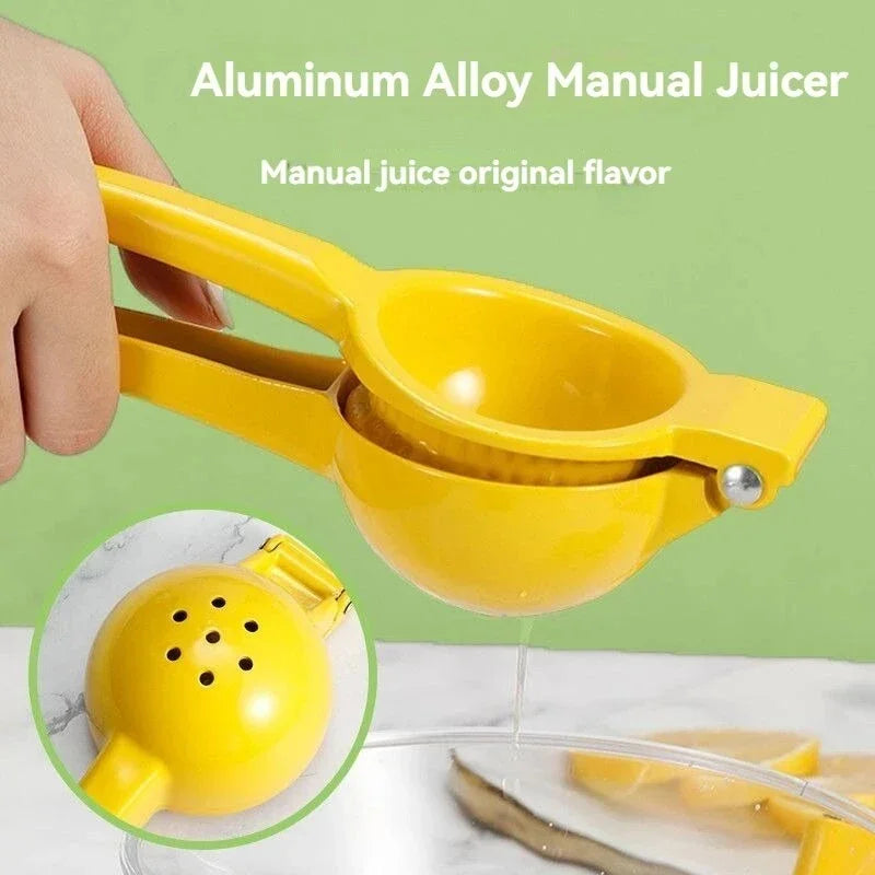 Presse-Citron Manuel en Aluminium – Presse-Agrumes à Levier avec Filtre à Pépins