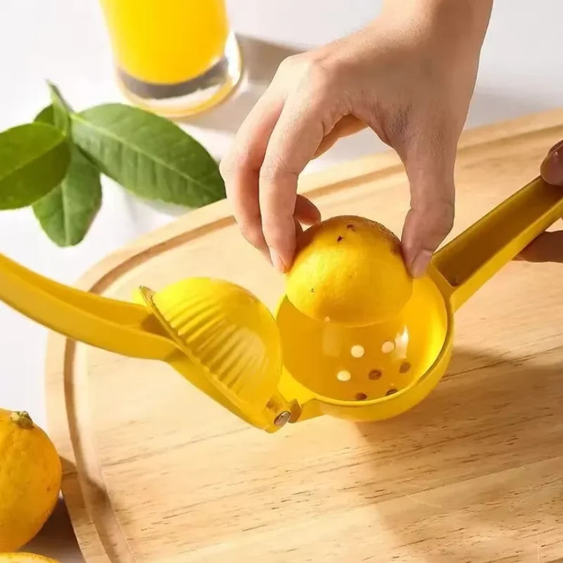 Presse-Citron Manuel en Aluminium – Presse-Agrumes à Levier avec Filtre à Pépins