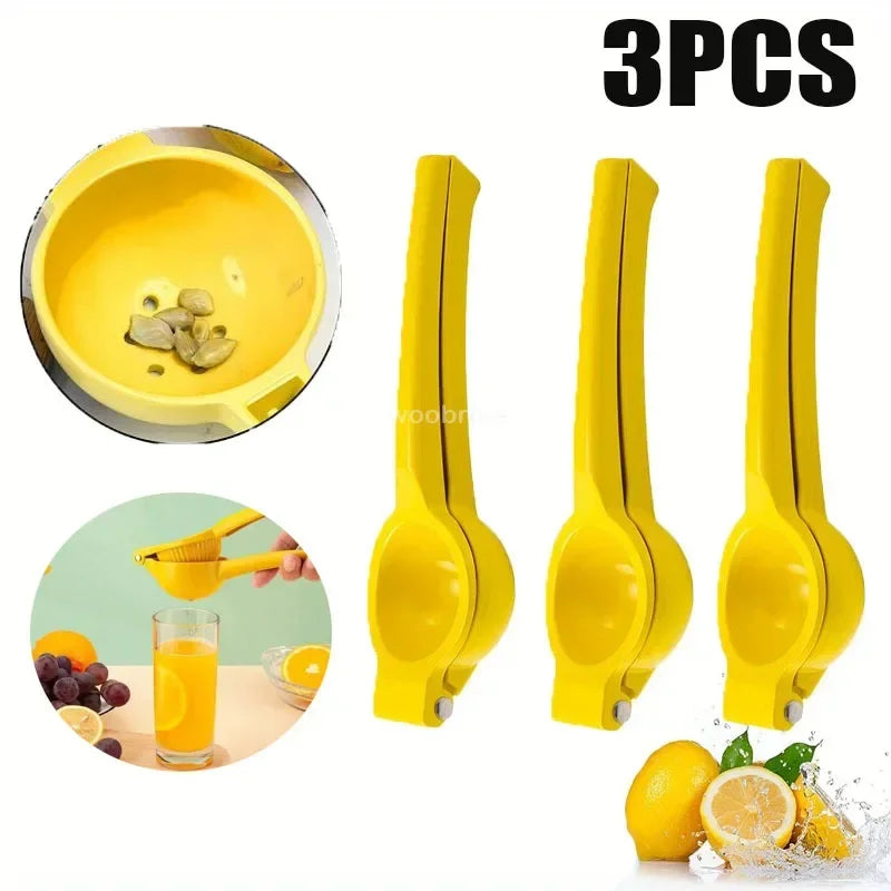 Presse-Citron Manuel en Aluminium – Presse-Agrumes à Levier avec Filtre à Pépins