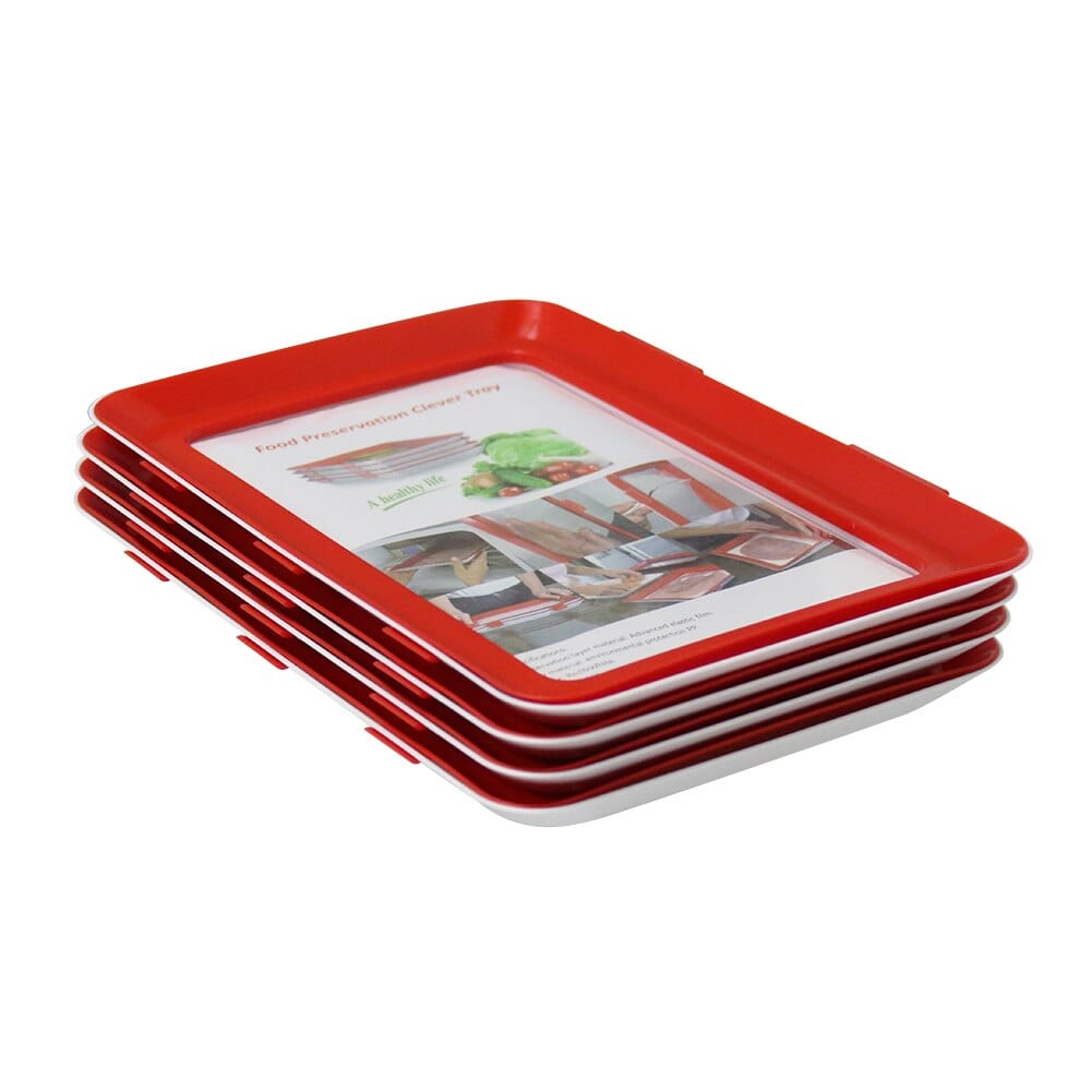 5 Plateaux de conservation réutilisables (dont 1 offert !) far