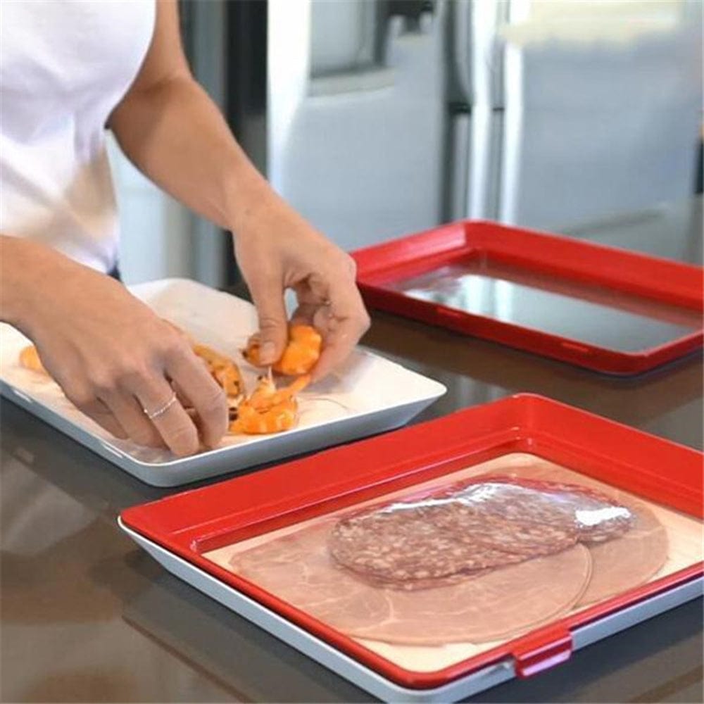 5 Plateaux de conservation réutilisables (dont 1 offert !) far