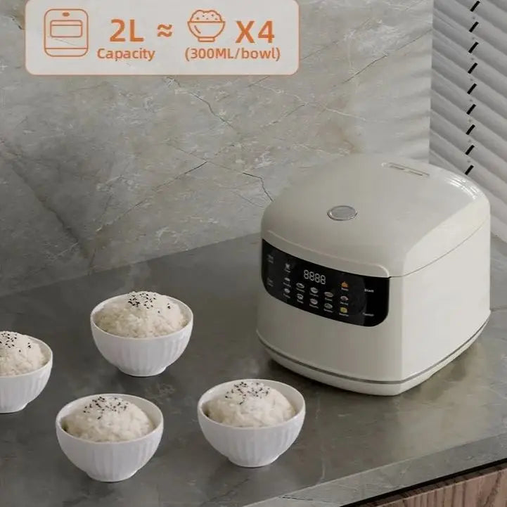 Capacité 2 L, environ 4 bols de riz