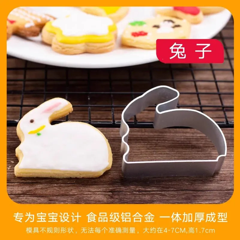 Emporte-pièce en aluminium en forme de chat pour biscuits et pâtisseries emportepieces