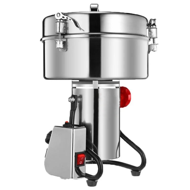 Broyeur à céréales et épices électrique inox grande capacité 4500 g