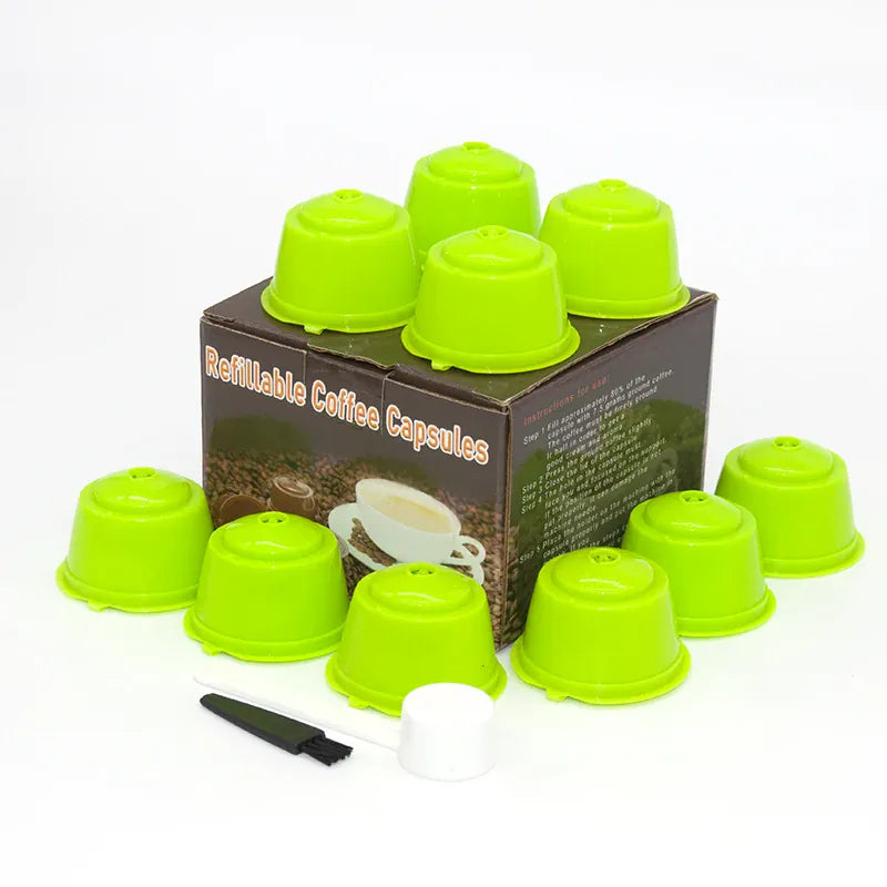 café à la maison avec capsules réutilisables