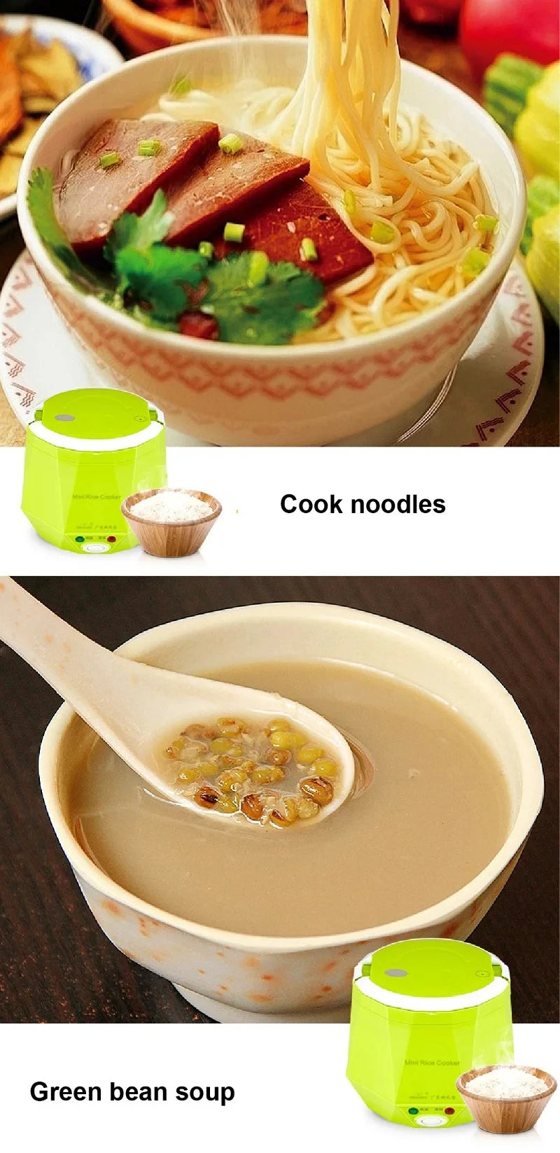 Nouilles et soupe