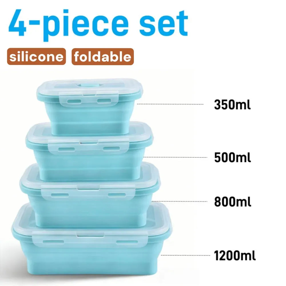 Bento 2 Étages en Bambou et Plastique | Boîte de Rangement Alimentaire Bento