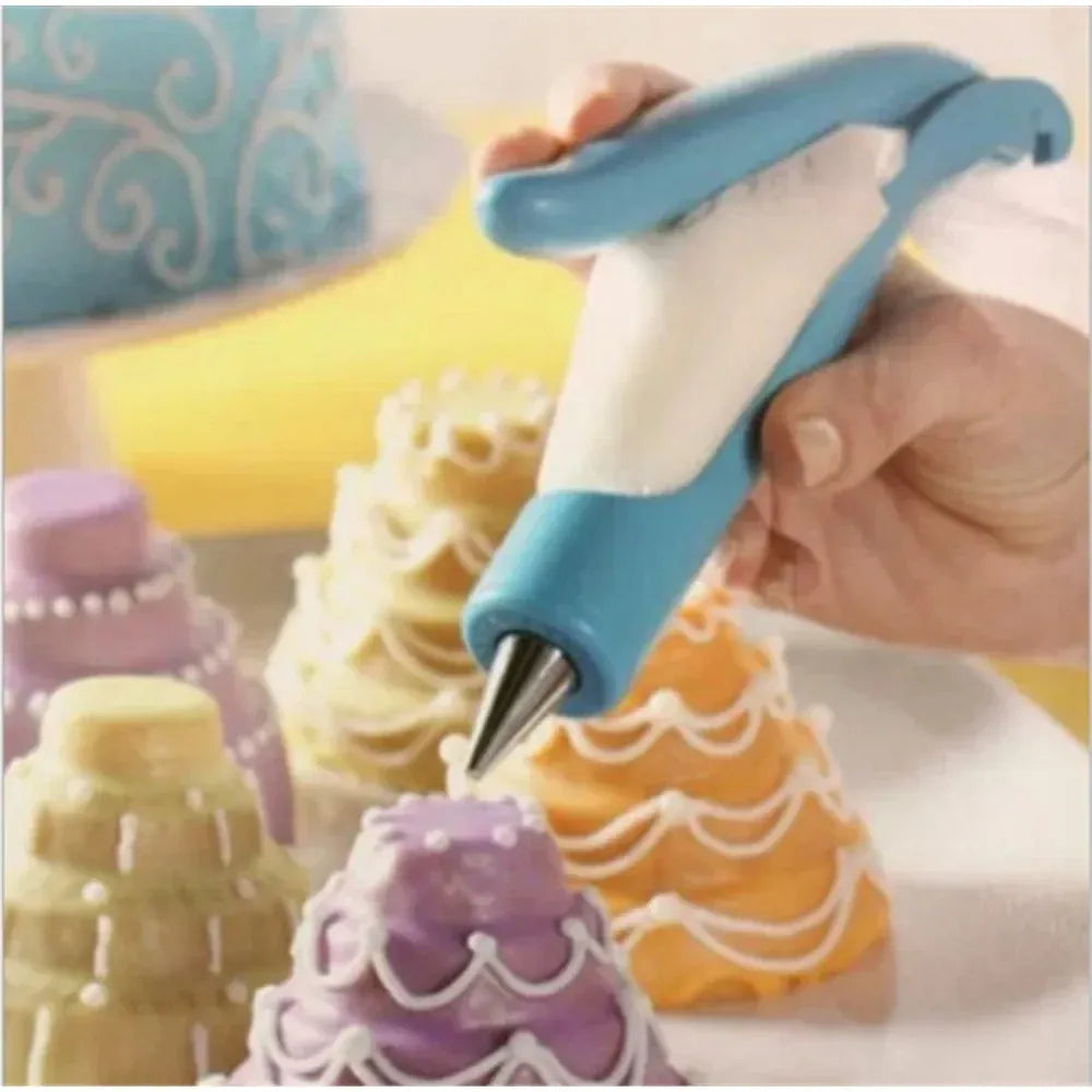 Poches à douilles pâtisserie 7 pièces réutilisables avec accessoires de décoration douillepoche