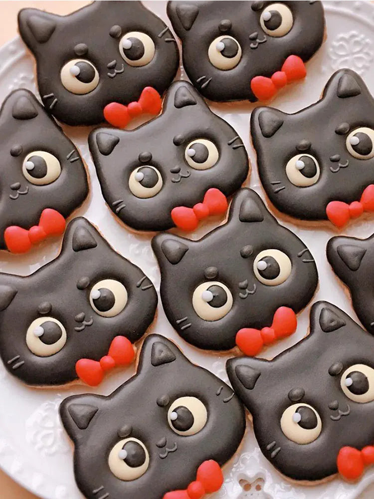Emporte-pièce en aluminium en forme de chat pour biscuits et pâtisseries emportepieces