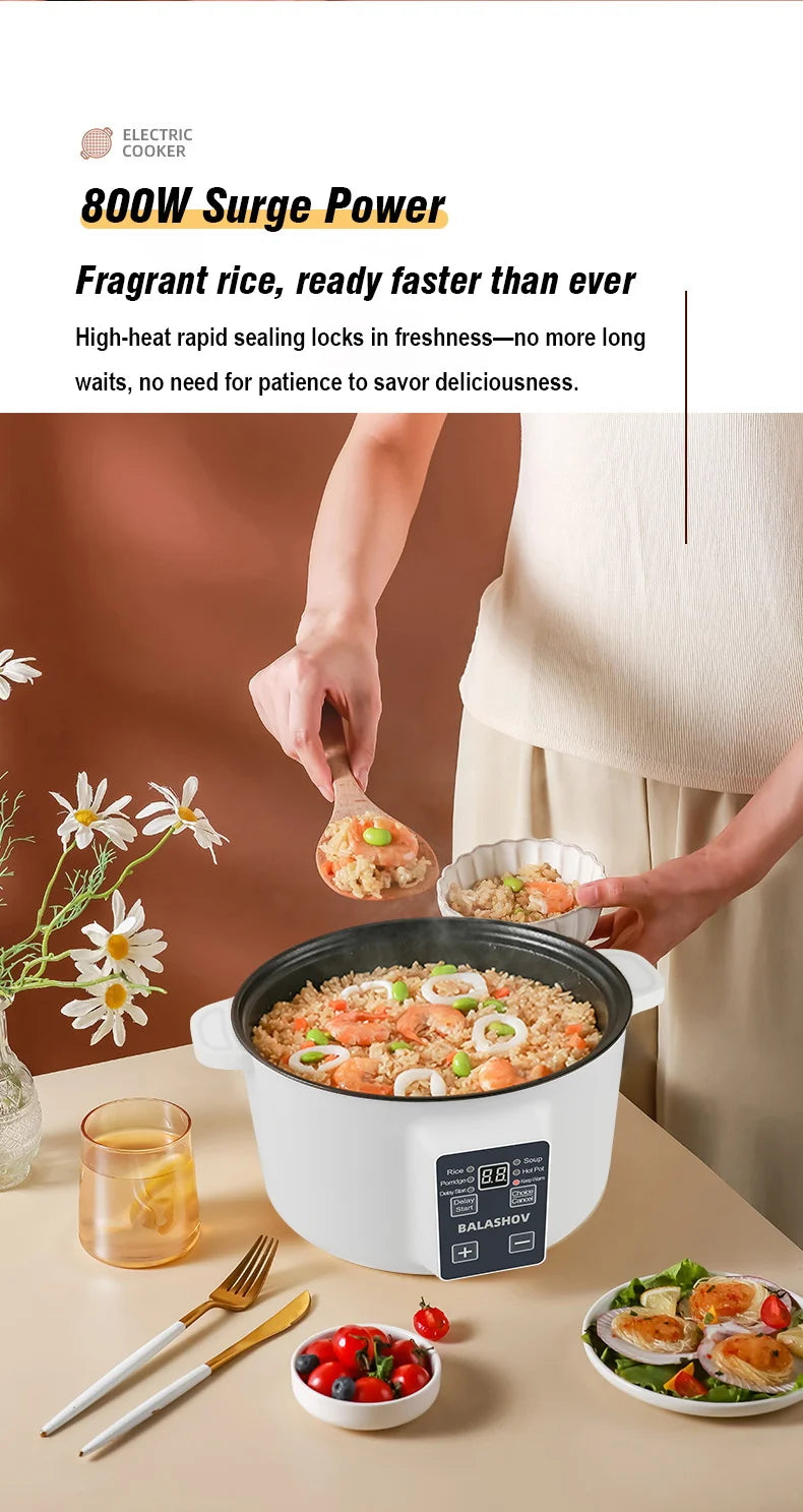 Riz aux fruits de mer cuit en 800 W