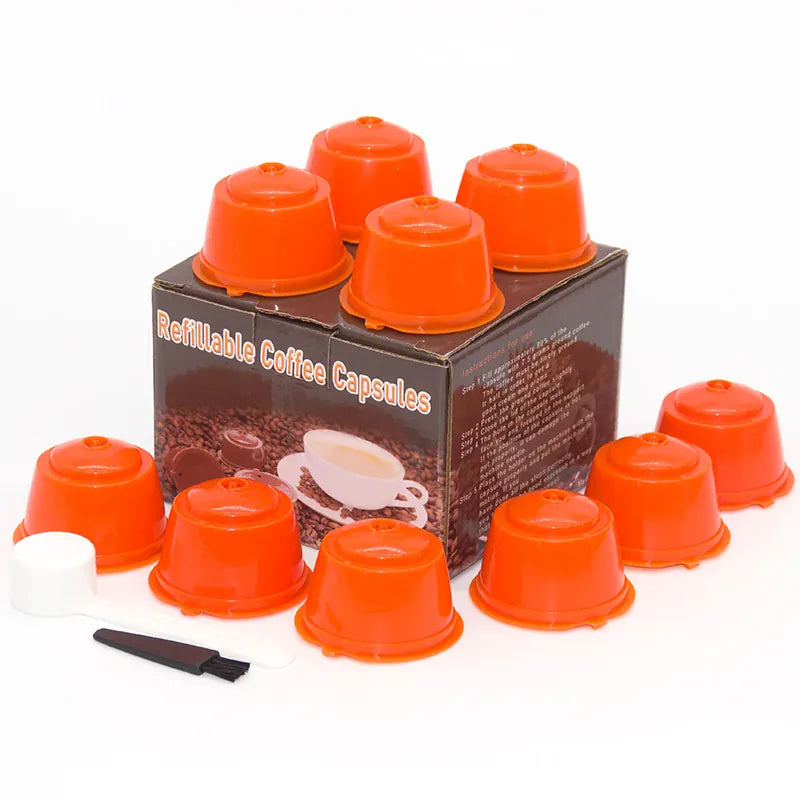 dosettes réutilisables en plastique