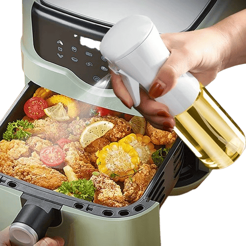 Pulvérisateur d'Huile de Cuisine 200ml/300ml - Eco-Friendly &amp; Pratique