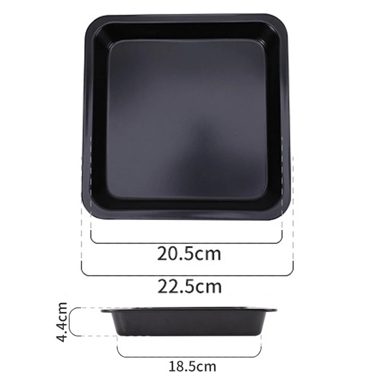 Grille Inox Air Fryer Carrée 19x72 cm Réutilisable pour Cuisson Air Fryer