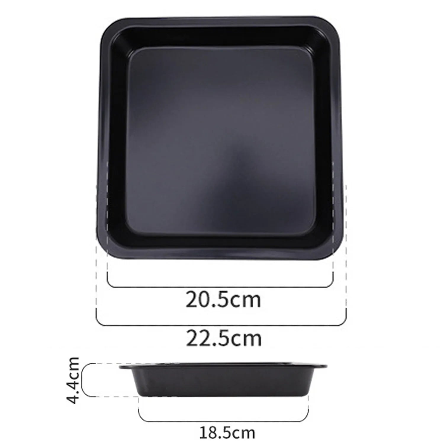 Grille Inox Air Fryer Carrée 19x72 cm Réutilisable pour Cuisson Air Fryer
