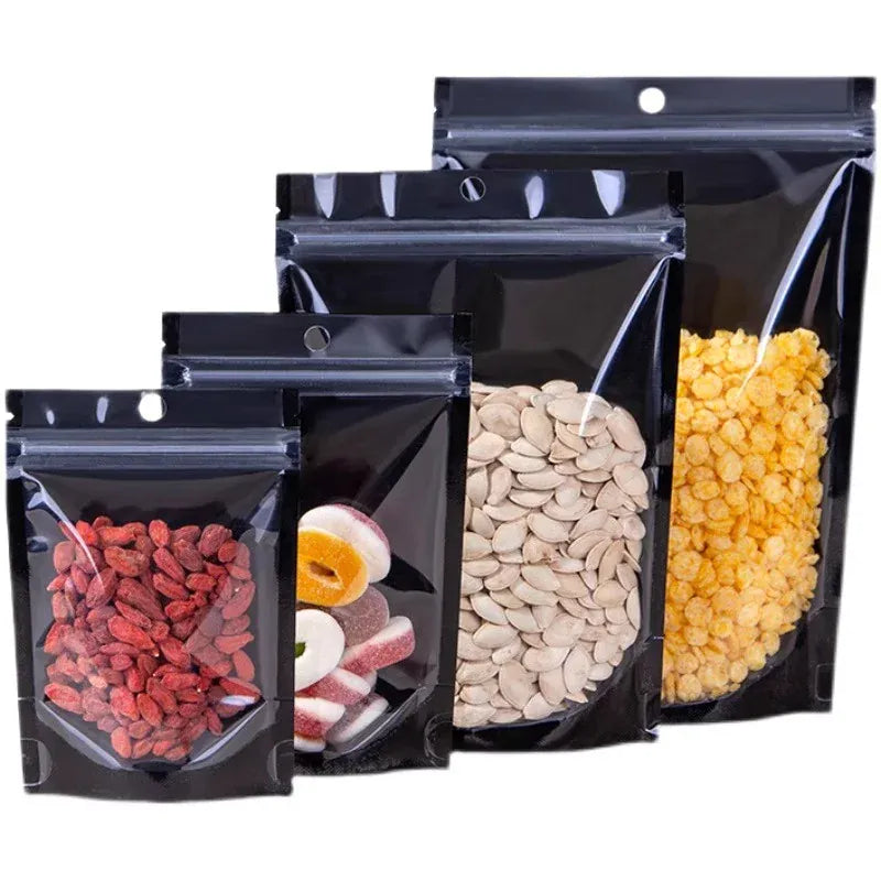 Sachets Kraft Réutilisables Lot de 100 pièces Transparent ssr