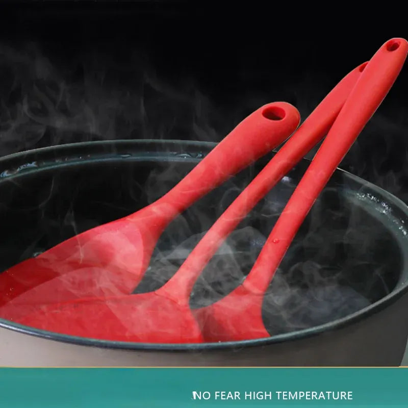 Set de 10 Ustensiles de Cuisine en Silicone Écologique et Résistant à la Chaleur