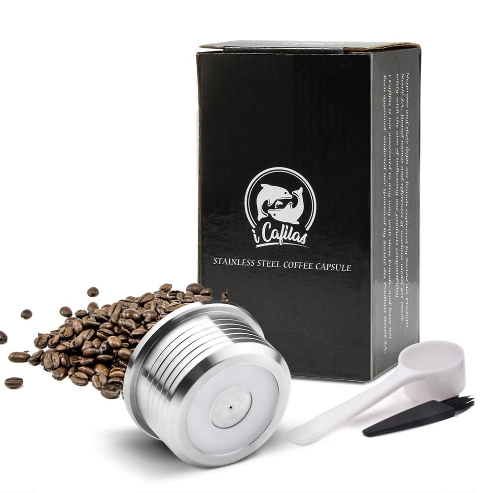 Capsules réutilisables pour Delta Q NDIQ7323, Lavazza EP Mini et  AAA 3A-C225 capsule