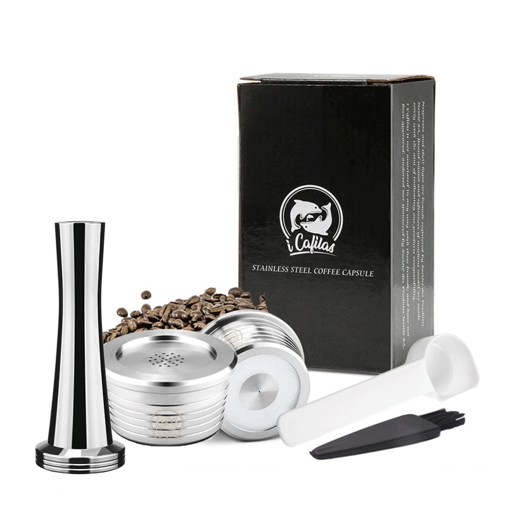 Capsules réutilisables pour Delta Q NDIQ7323, Lavazza EP Mini et  AAA 3A-C225 capsule