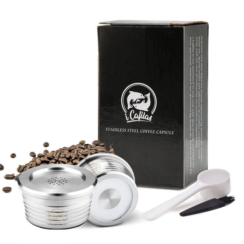 Capsules réutilisables pour Delta Q NDIQ7323, Lavazza EP Mini et  AAA 3A-C225 capsule