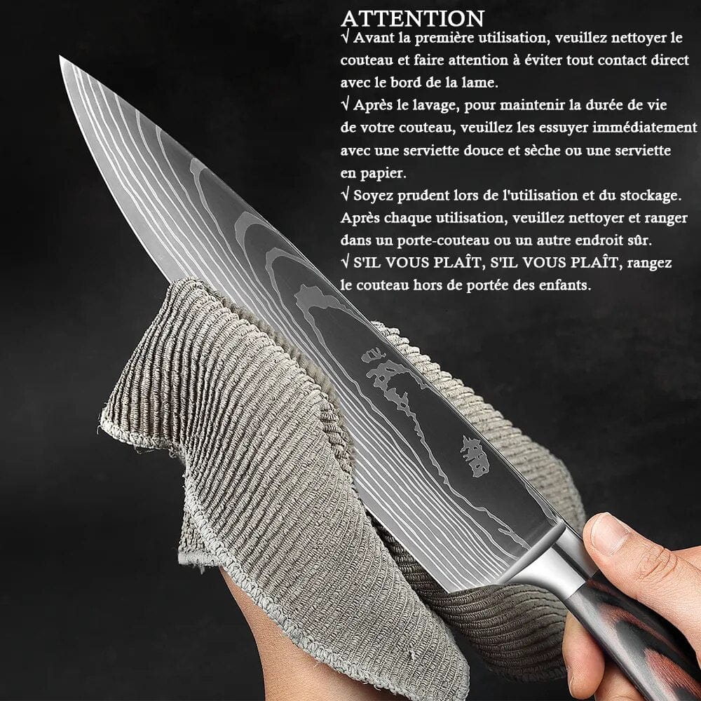 Couteau Japonais pour la Cuisine