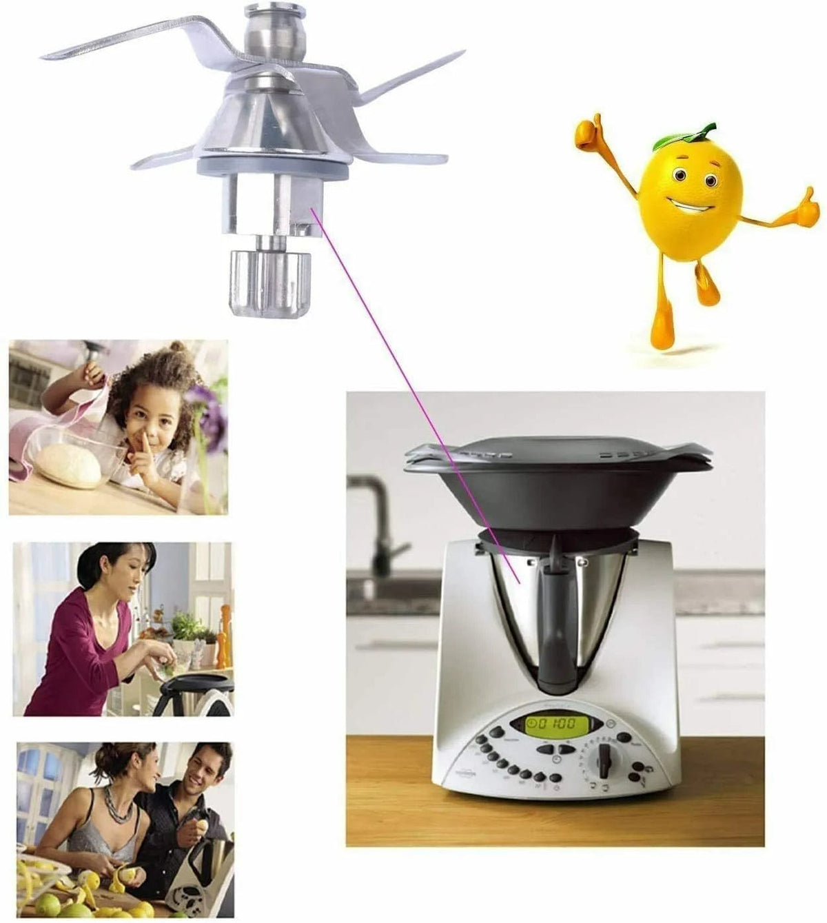 Couteaux de Rechange pour Thermomix Thermomix