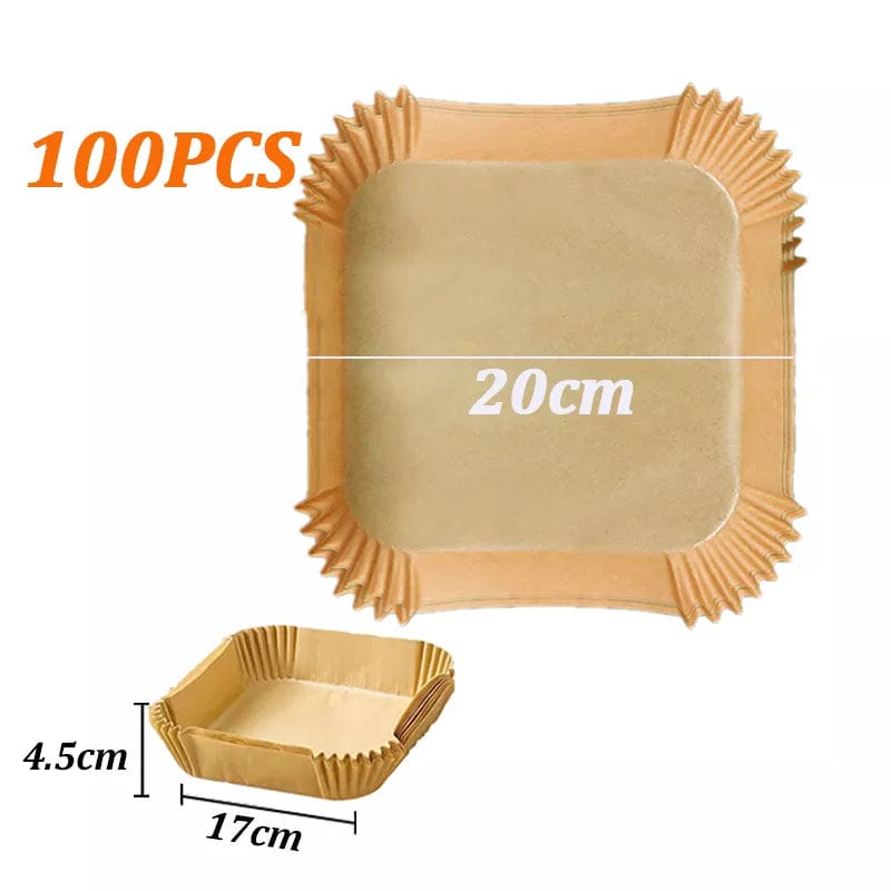 Feuilles Jetables pour Friteuse sans Huile (50/100 feuilles) Friteuse sans Huile