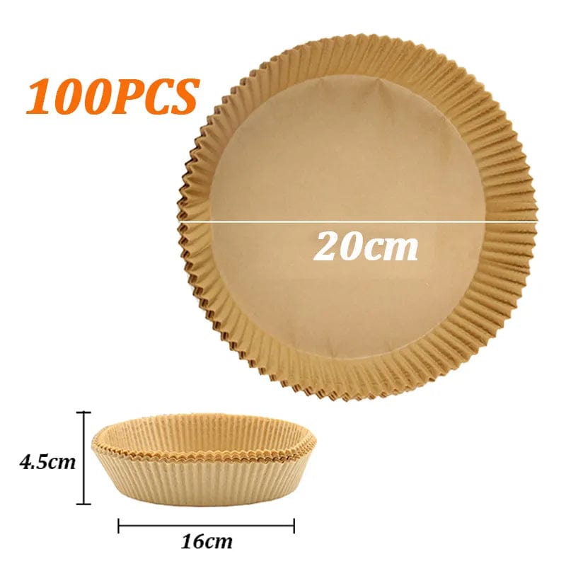 Feuilles Jetables pour Friteuse sans Huile (50/100 feuilles) Friteuse sans Huile