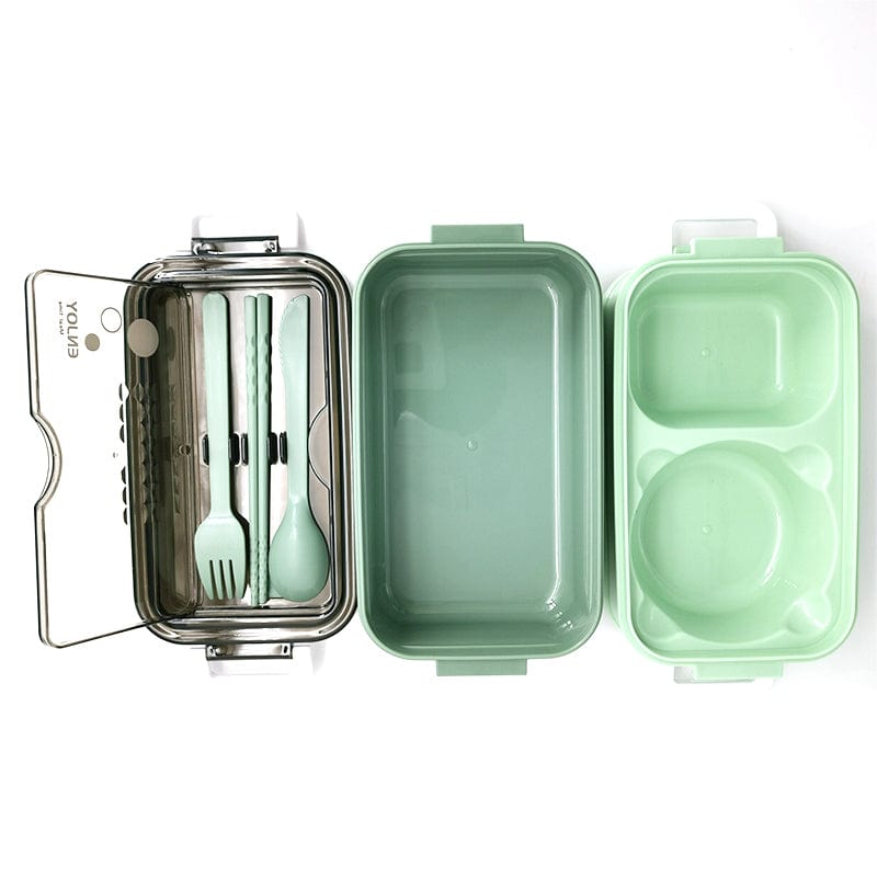 Lunchbox étanche avec couverts