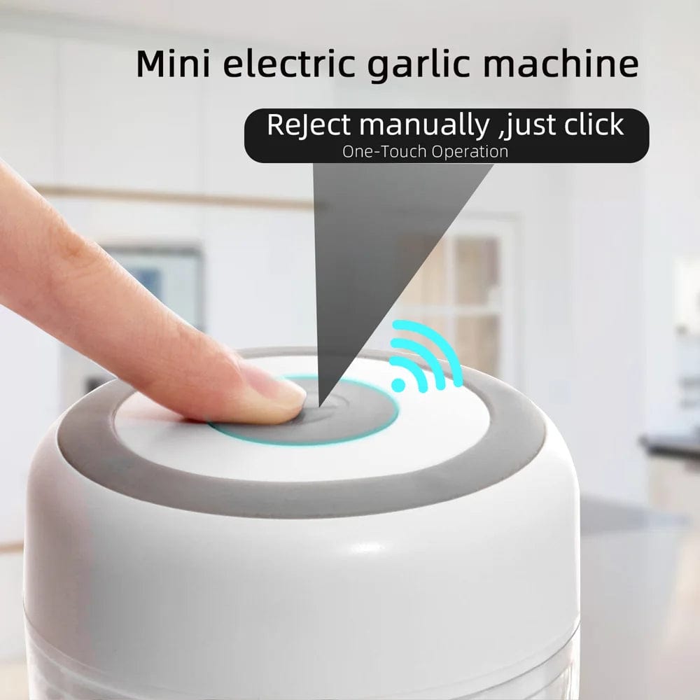 Mini Hachoir Électrique pour l'Ail et les Légumes - Broyeur USB Portable &amp; sans Fil Hachoirs à légumes