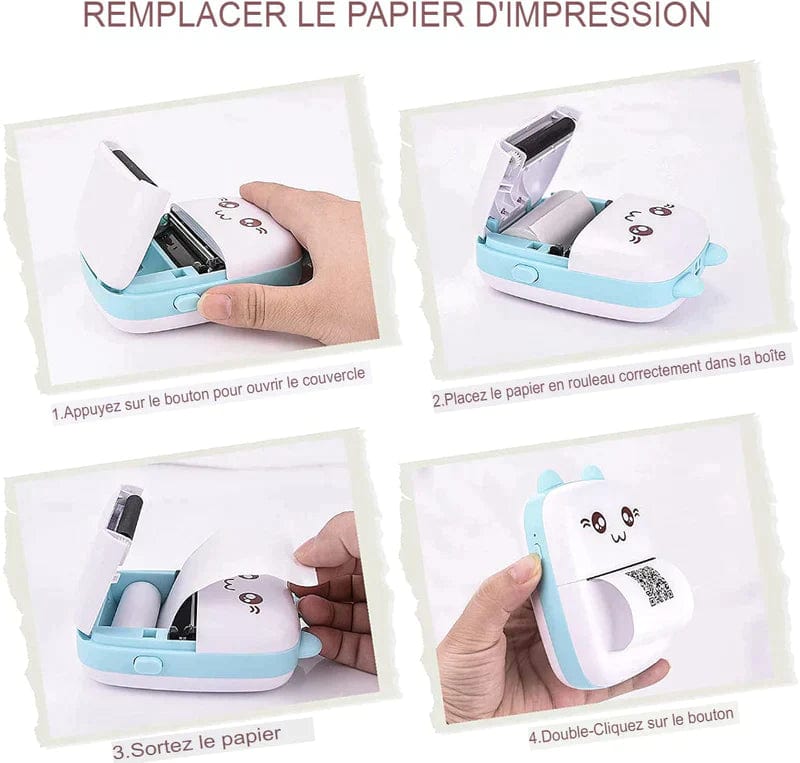 Imprimante étiquette mini et sans fil pour Smartphone - PrintEase