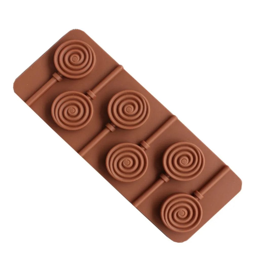 Moule à chocolat Silicone - Sucette Lolipop Moules à Chocolat