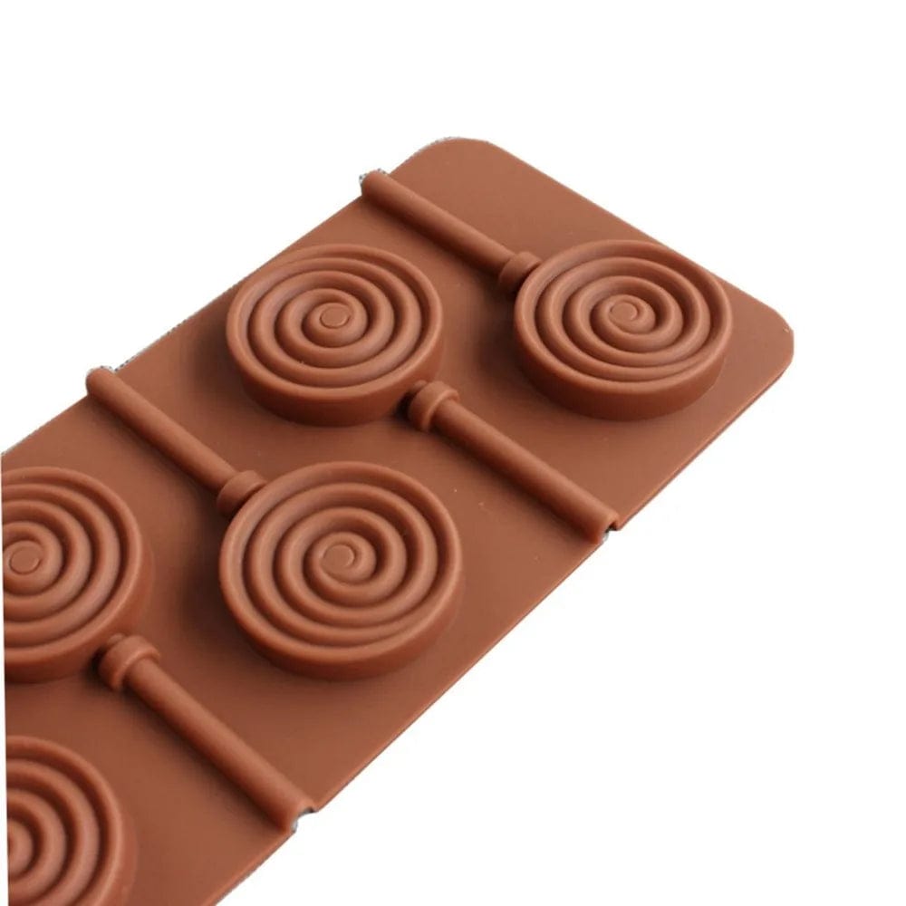 Moule à chocolat Silicone - Sucette Lolipop Moules à Chocolat