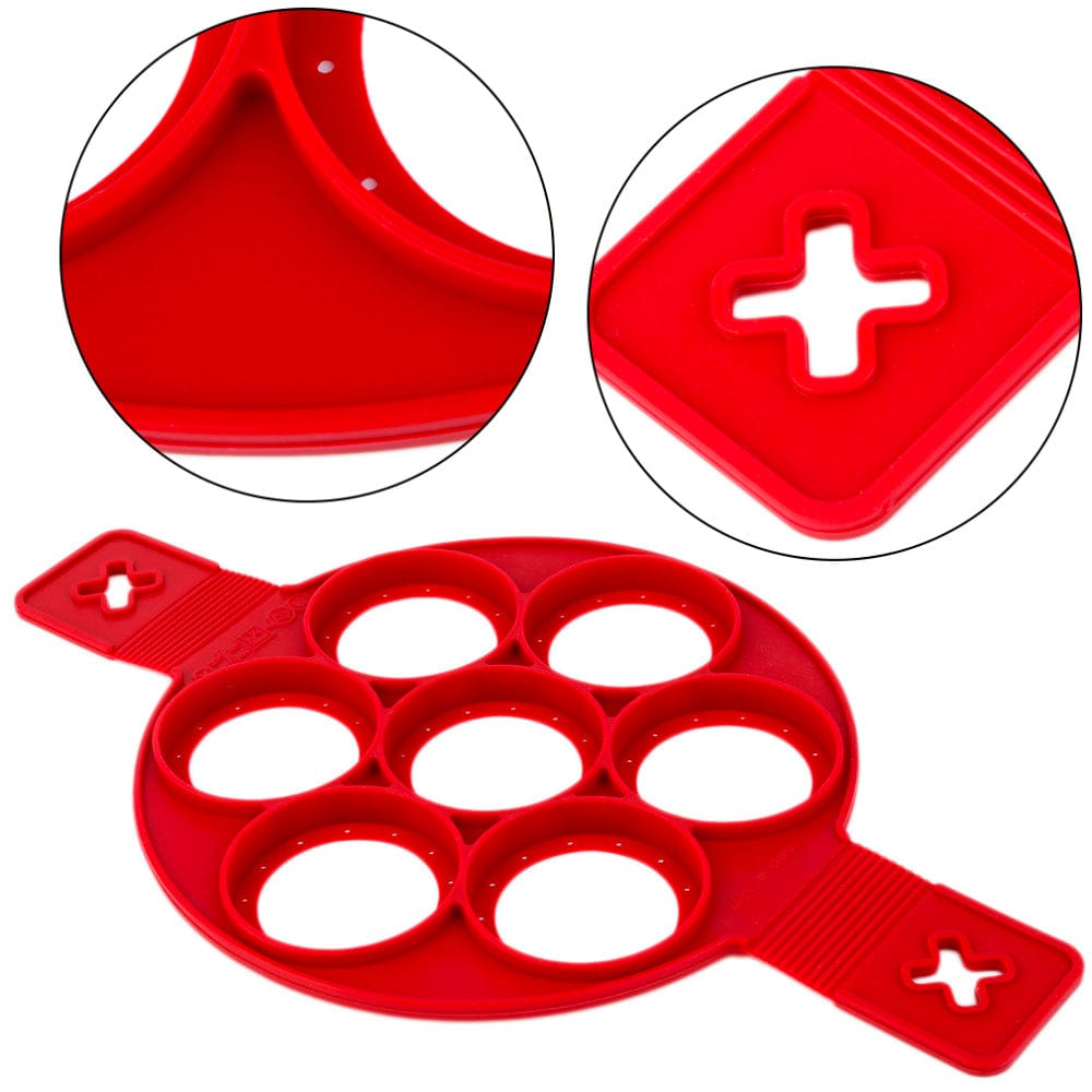 Moules à Pancakes en silicone multiformes Moules à Gateau