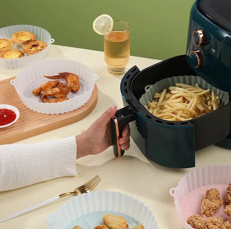 Panier de Cuisson en Silicone pour Air Fryer (19x22x6 cm) Air Fryer