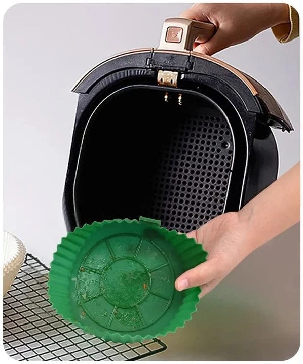 Panier de Cuisson en Silicone pour Air Fryer (19x22x6 cm) Air Fryer