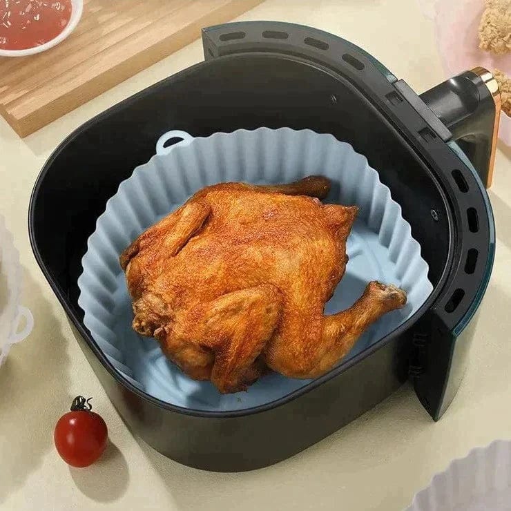 Panier de Cuisson en Silicone pour Friteuse sans Huile (18,5x21x4 cm) Friteuse sans Huile